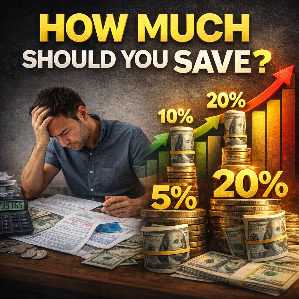 How Much Should You Automatically Save Each Month? (Real Numbers Guide)