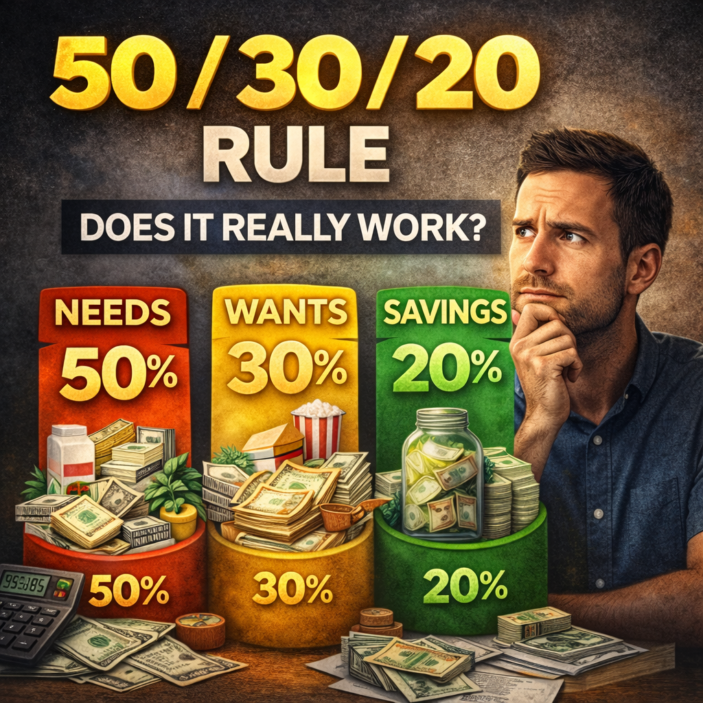 The 50/30/20 Rule Explained (And Why It Doesn’t Work for Everyone)