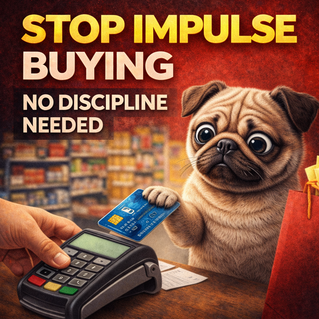 How to Stop Impulse Spending (Even If You Have No Discipline)