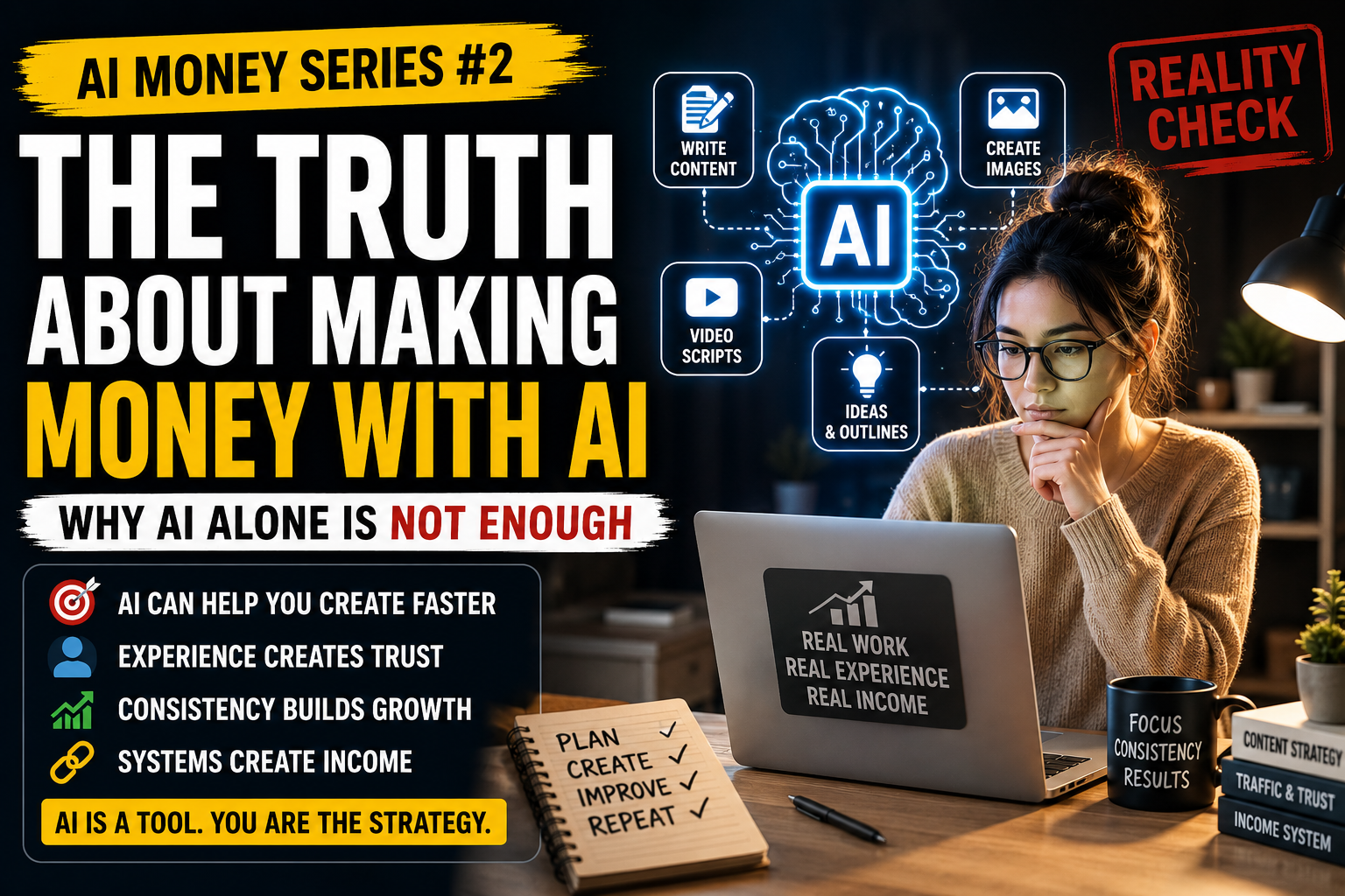 The Truth About Making Money With AI: Why AI Alone Is Not Enough